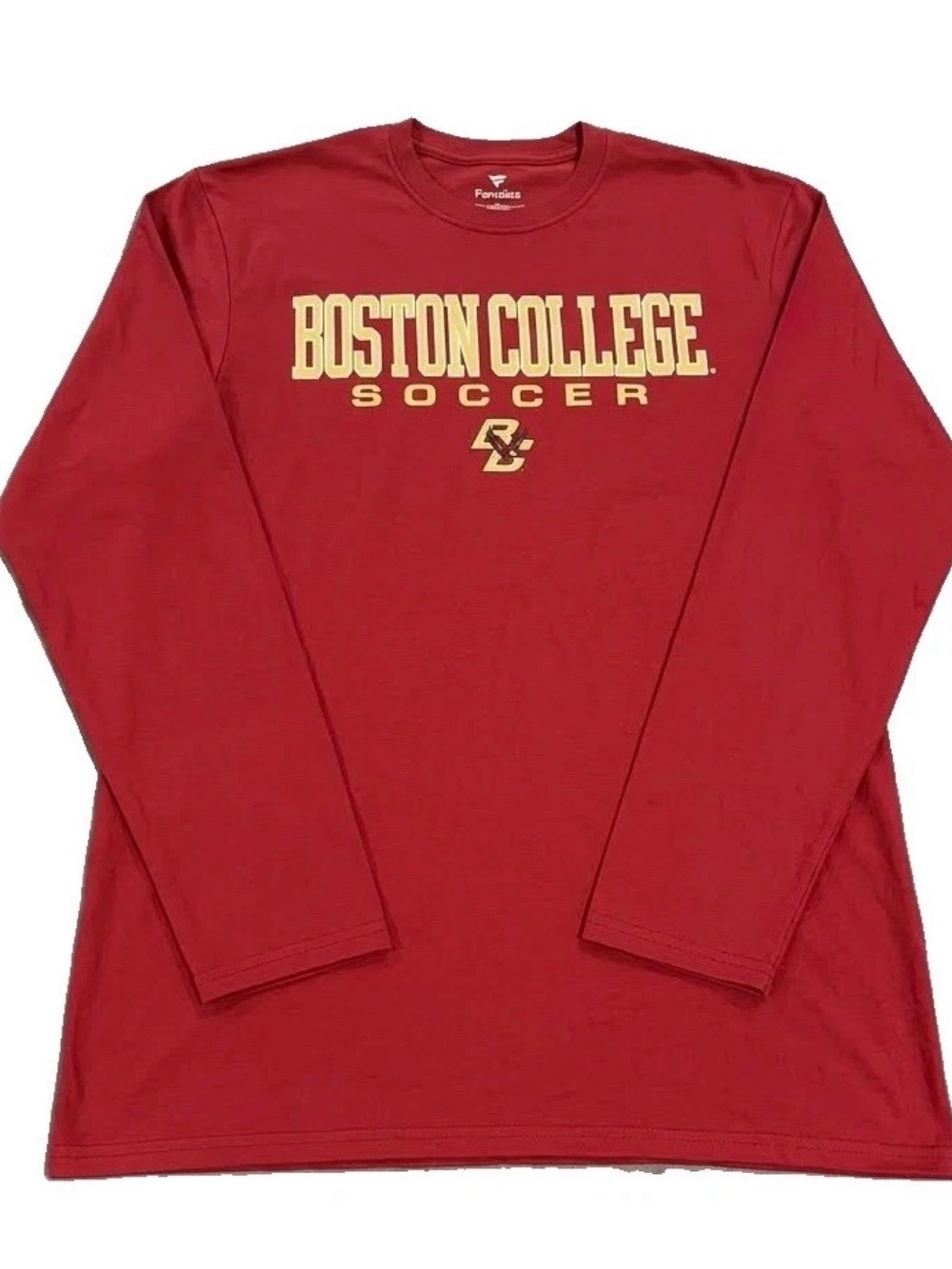 Men's Red Boston College Eagles Team Unity Soccer Long Sleeve T-Shirt